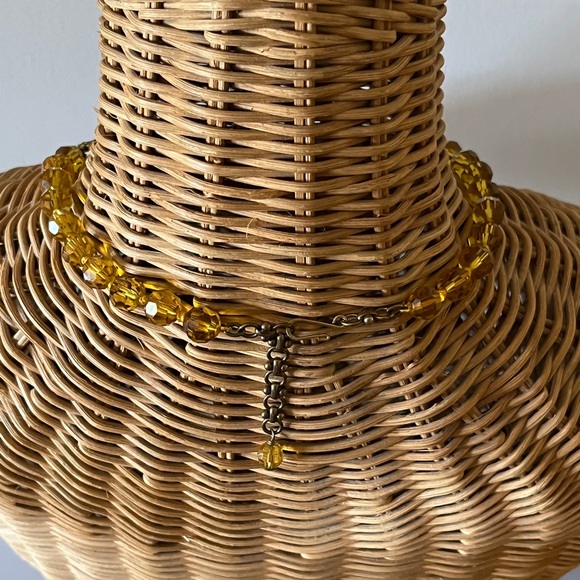 NIB La Vintage Vintage Tigress Asymmetrical Necklace - Picture 4 of 11